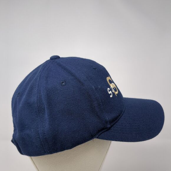 San Diego Strapback Hat Blue One Size Adjustable Embroidered Main Caps - Picture 5 of 9
